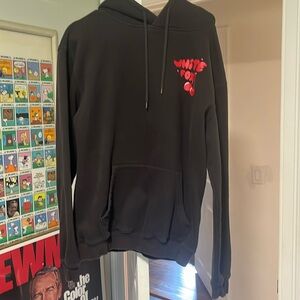 White fox cherry bomb hoodie